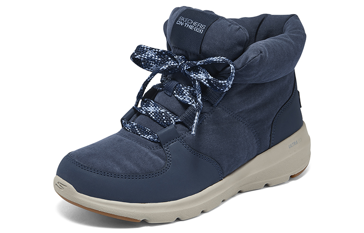 Shop (Women) Skechers Glacial Ultra 'Trend Up - Navy' 144194-NVY