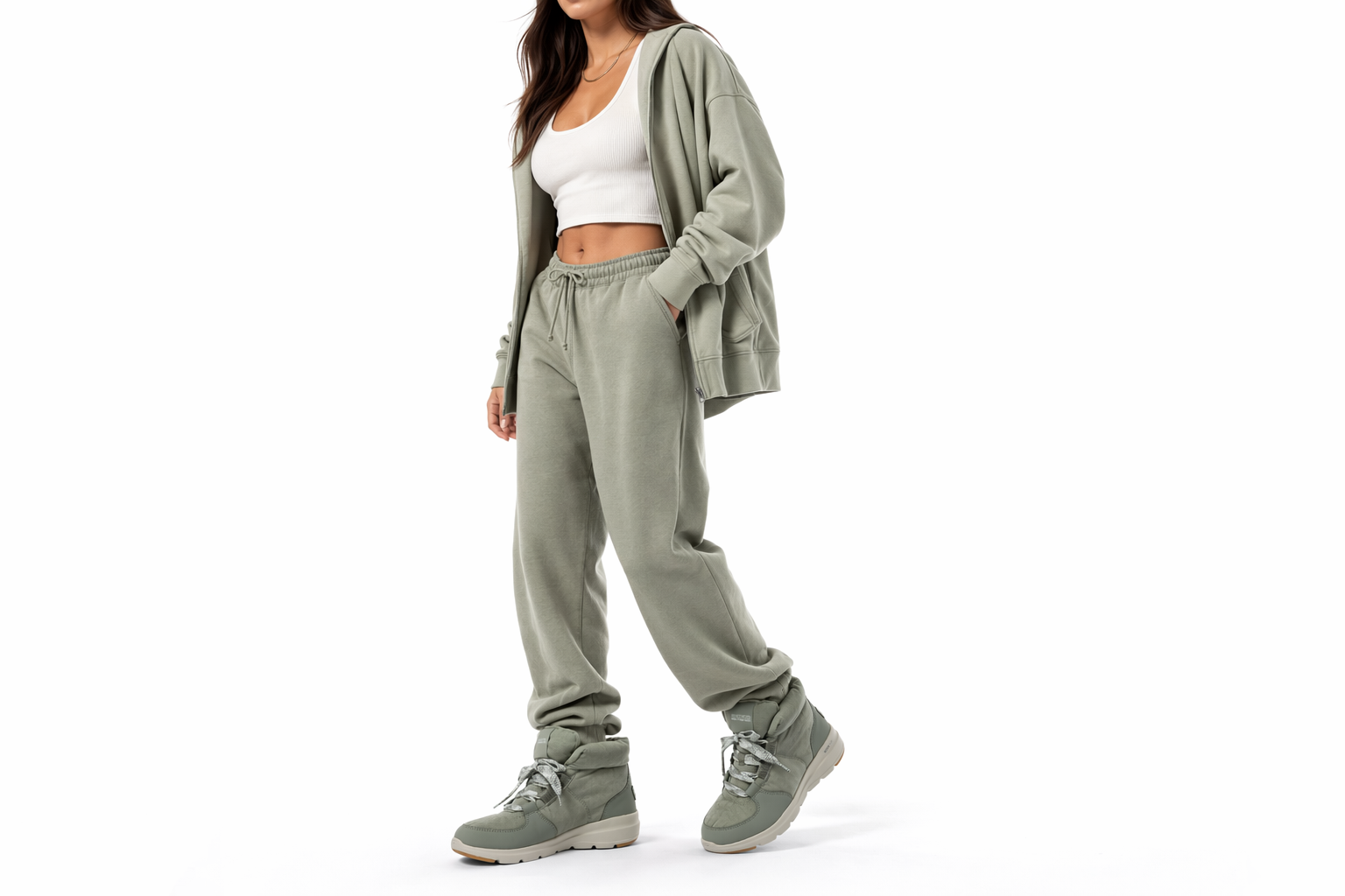 Order (Women) Skechers Glacial Ultra 'Trend Up - Olive' 144194-OLV