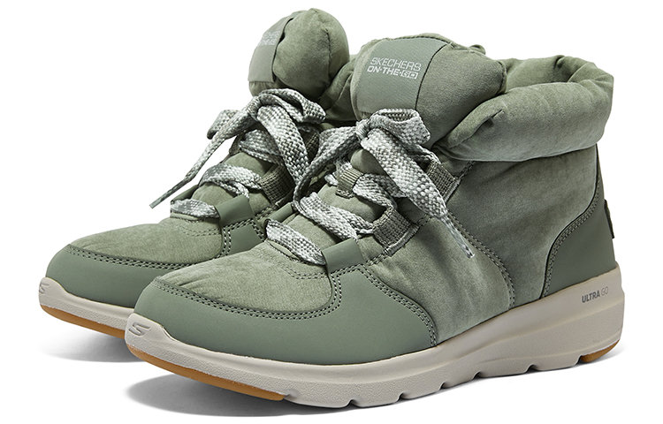 Purchase (Women) Skechers Glacial Ultra 'Trend Up - Olive' 144194-OLV