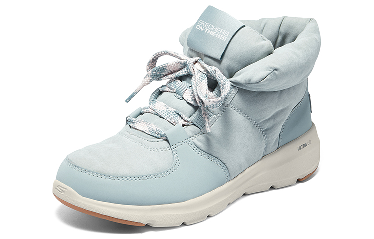 Shop (W) Skechers Glacial Ultra Stivali ''Azzurro Chiaro'' 144194-LTBL
