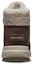 Shop (W) Skechers Glacial Ultra Mid-Top Schneestiefel Kaffee 16677-CHOC