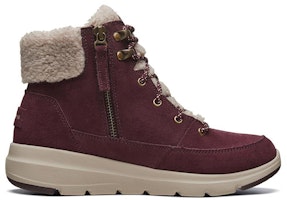 (W) Skechers Glacial Ultra '酒红色' 女士运动鞋 16677-BURG Order (W) Skechers Glacial Ultra '酒红色' 女士运动鞋 16677-BURG