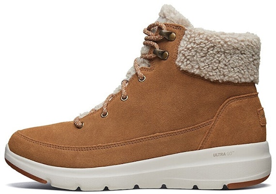 (Women) Skechers Glacial Ultra Mid-Top Snow Boots Yellow 16677-CSNT Buy (Women) Skechers Glacial Ultra Mid-Top Snow Boots Yellow 16677-CSNT