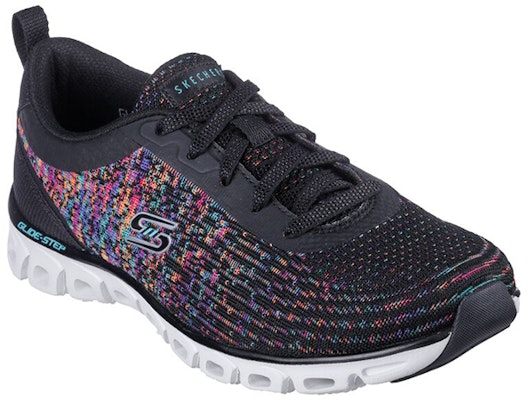 (Women) Skechers Glide-Step 'Black Casual' 104331-BKMT Lookbook (Women) Skechers Glide-Step 'Black Casual' 104331-BKMT