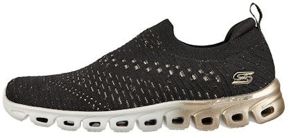 (Women) Skechers Glide-Step 'Black Gold' 104122-BKGD (Women) Skechers Glide-Step 'Black Gold' 104122-BKGD