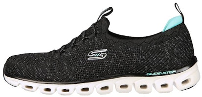 (Women) Skechers Glide-Step 'Black White' 104198-BKMN (Women) Skechers Glide-Step 'Black White' 104198-BKMN