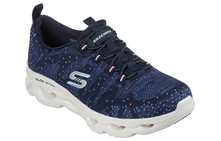 (W) Skechers Glide-Step 'Blue Low-Top Casual' 圖 3