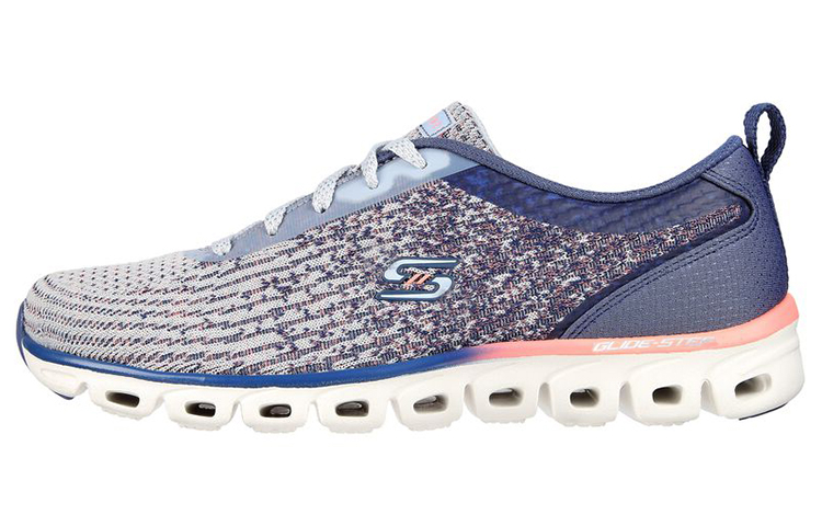 (Women) Skechers Glide-Step 'Grey Blue' 104325-SLT
