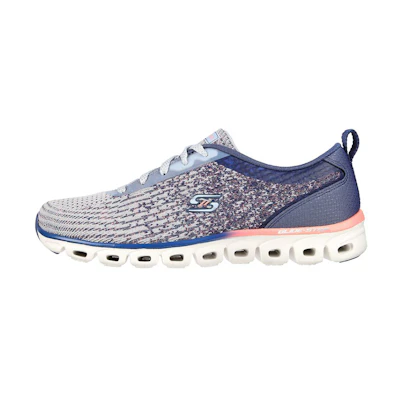 (W) Skechers Glide-Step 'Grey Blue'
