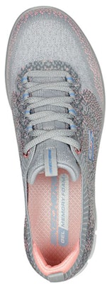 (Women) Skechers Glide-Step 'Grey Casual Low' 104308-GYPK Shop (Women) Skechers Glide-Step 'Grey Casual Low' 104308-GYPK