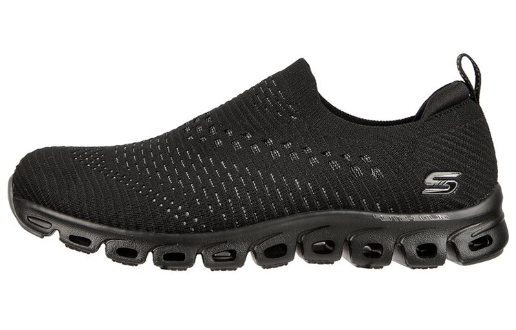 (Women) Skechers Glide-Step 'Pure Black' 104121-BBK