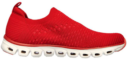 Order (W) Skechers Glide-Step 'Merah Kasual Slip-On' 104121-RED
