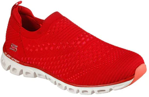 Lookbook (W) Skechers Glide-Step 'Merah Kasual Slip-On' 104121-RED