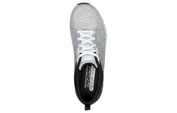 (W) Skechers Glide-Step 'White Black' 圖 4