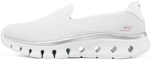 (Women) Skechers Glide-Step 'White Slip-On' 124806-WHT (Women) Skechers Glide-Step 'White Slip-On' 124806-WHT
