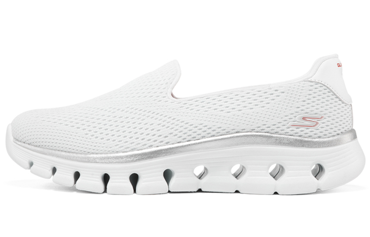 (Women) Skechers Glide-Step 'White Slip-On' 124806-WHT