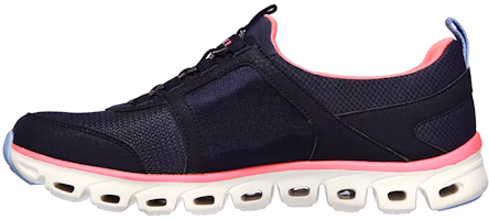 (Women) Skechers Glide-Step Black 'Soaring' 104088-NVHP (Women) Skechers Glide-Step Black 'Soaring' 104088-NVHP