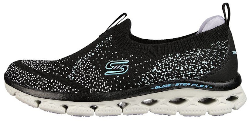 (Women) Skechers Glide-Step Flex 'Black' 104305-BKLV Buy (Women) Skechers Glide-Step Flex 'Black' 104305-BKLV