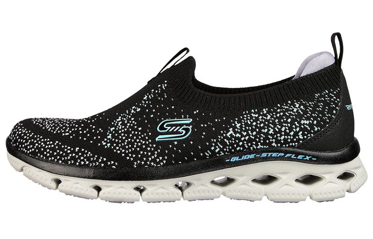 (Women) Skechers Glide-Step Flex 'Black' 104305-BKLV