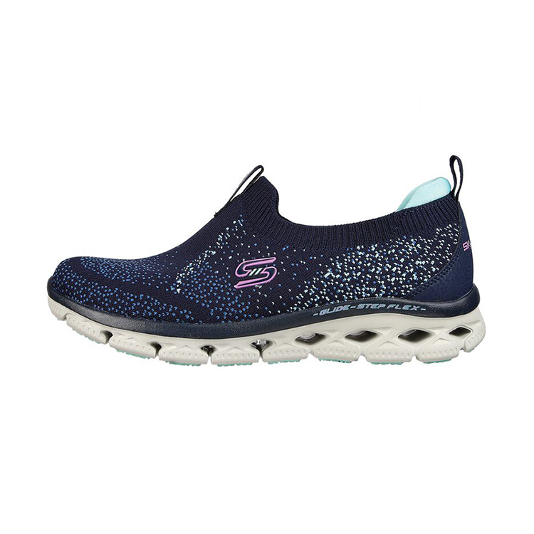 (Women) Skechers Glide-Step Flex 'Blue' 104305-NVTQ