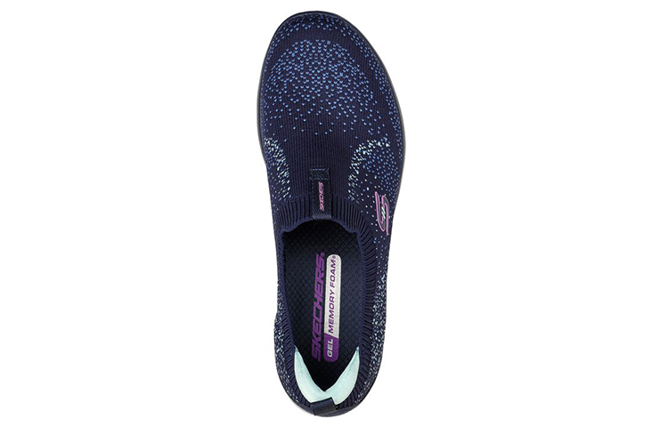 Shop (W) Skechers Glide-Step Flex '蓝色' 运动鞋 104305-NVTQ