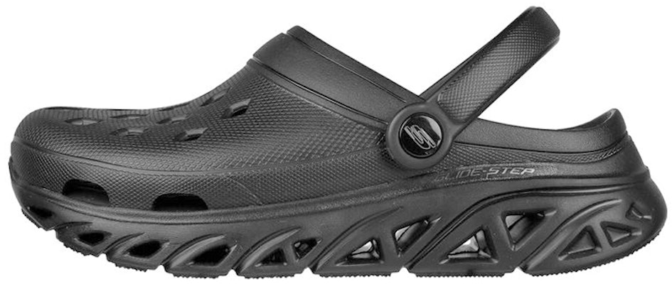 (Women) Skechers Glide-Step Foamies 'Black Comfort Sport Sandal' 111561-BBK Buy (Women) Skechers Glide-Step Foamies 'Black Comfort Sport Sandal' 111561-BBK