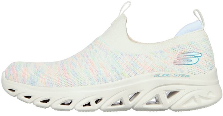 (Women) Skechers Glide-Step Sport-Lively Glow 'White Slip-On' 149328-WMLT Buy (Women) Skechers Glide-Step Sport-Lively Glow 'White Slip-On' 149328-WMLT