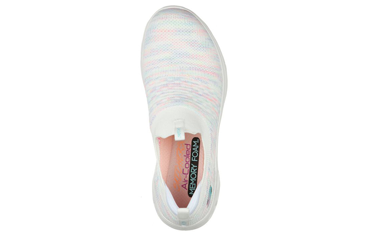 Shop (W) スケッチャーズ Glide-Step 活力ホワイトスリッポン
(Sukecchaazu Glide-Step Katsuryoku Howaito Surippon) 149328-WMLT