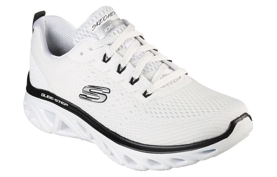 Lookbook (W) Skechers Glide-Step Sport-New Facets 'Putih' 149556-WBK