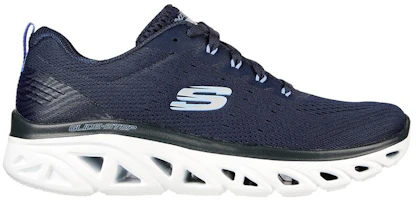 Order (W) Skechers Glide-Step Sport- Fesyen Baru Kasut Lelaki 'Biru Hitam' 149556-NVY