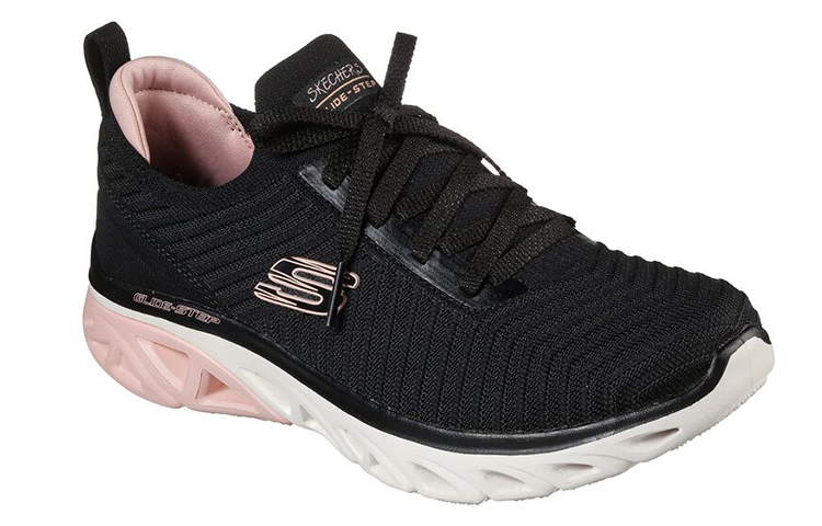 Lookbook (W) Skechers Glide-Step Sport - Level Up ''Schwarz Pink'' 149553-BKPK