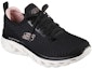 Lookbook (W) Skechers Glide-Step Sport 'Hitam' 149558-BKPK