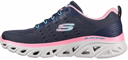 (Women) Skechers Glide-Step Sport 'Blue Pink White' 149927-NVMT (Women) Skechers Glide-Step Sport 'Blue Pink White' 149927-NVMT