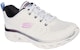 (W) Skechers Glide-Step Sport 'Kasut Kasual Putih Rendah Selesa & Bernafas' 149554-WBKB