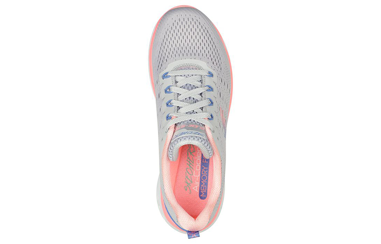 Shop (W) Skechers Glide-Step Sport 'Abu Merah Muda Putih' 149927-LGMT