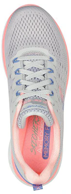 (W) Skechers Glide-Step Sport 'Abu Merah Muda Putih' 149927-LGMT Shop (W) Skechers Glide-Step Sport 'Abu Merah Muda Putih' 149927-LGMT