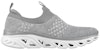 (W) Skechers Glide-Step Sport 'Lively Glow Grey' Kelabu 149328-GRY