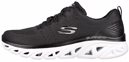 (Women) Skechers Glide-Step Sport 'New Facets Black' 149556-BKW (Women) Skechers Glide-Step Sport 'New Facets Black' 149556-BKW