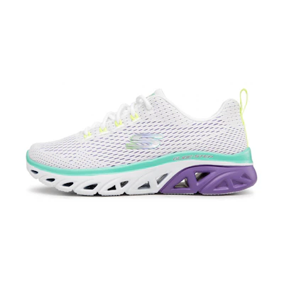 (W) Skechers Glide-Step Sport 'Sweeter Days White Purple'