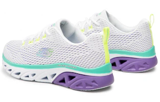 Shop (W) Skechers Glide-Step Sport 'Hari Indah Putih Ungu' 149550-WLVM
