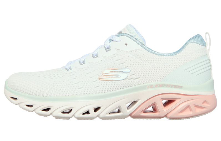 (Women) Skechers Glide-Step Sport 'White Pink' 149551-WMLT