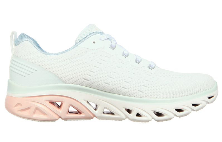 Order (W) 斯凯奇滑步运动鞋 '白粉色' 149551-WMLT