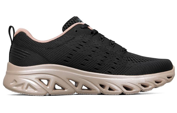 Order (W) Skechers Glide-Step Sport Hardloopschoenen Zwart/Goud Low-Top 149324-BKRG