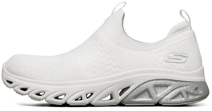women-skechers-glide-step-sport-slip-on-white-silver-149325-wsl