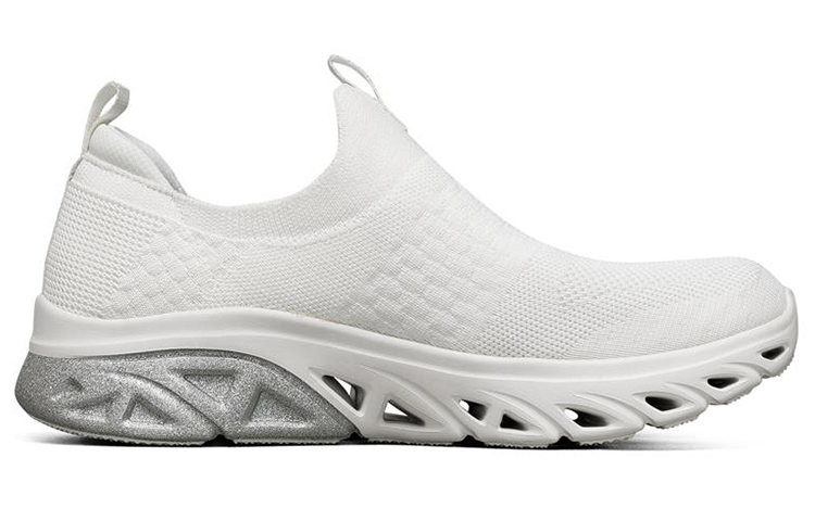 Order (W) 斯凯奇 Glide-Step Sport 白银色一脚蹬运动鞋 149325-WSL