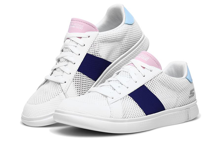 (W) Skechers Glide 2.0 Ultra Low-Top Sneakers White/Blue 圖 3