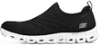 (W) Skechers Glide Step 'Hitam Putih' 104330-BKW
