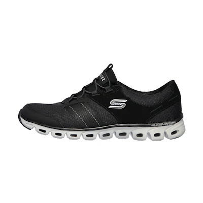 (W) Skechers Glide Step 'Just Be You Black'