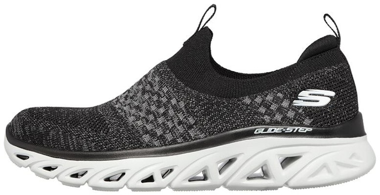 (Women) Skechers Glide Step Slip-on Shoes Black 149328-BKCC Buy (Women) Skechers Glide Step Slip-on Shoes Black 149328-BKCC