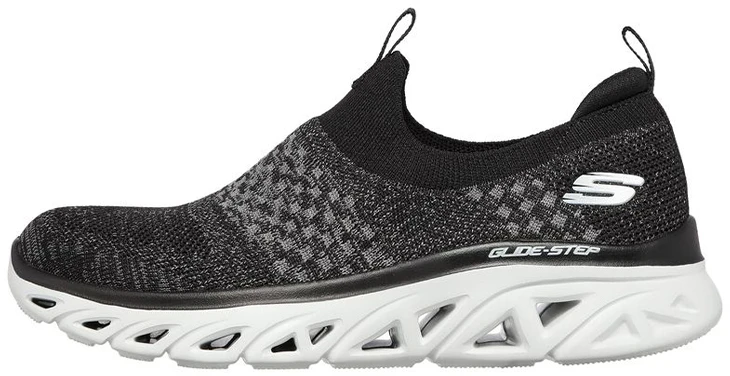 women-skechers-glide-step-trendy-versatile-149328-bkcc